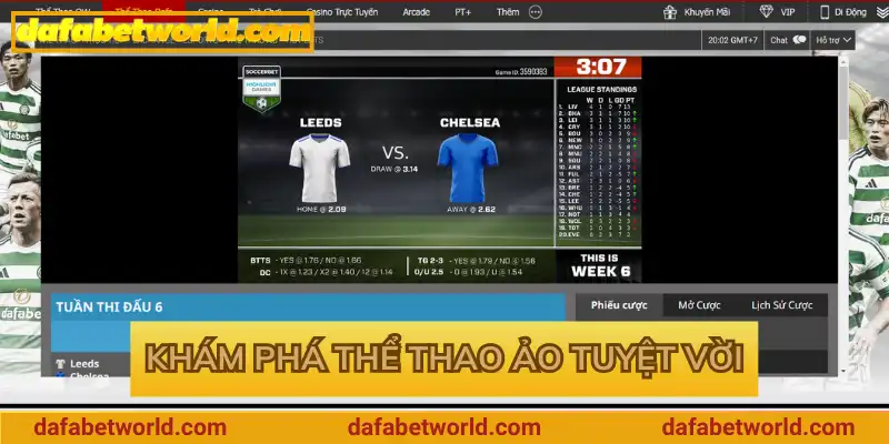 Khám phá thể thao ảo tuyệt vời Khám phá thể thao ảo tuyệt vời